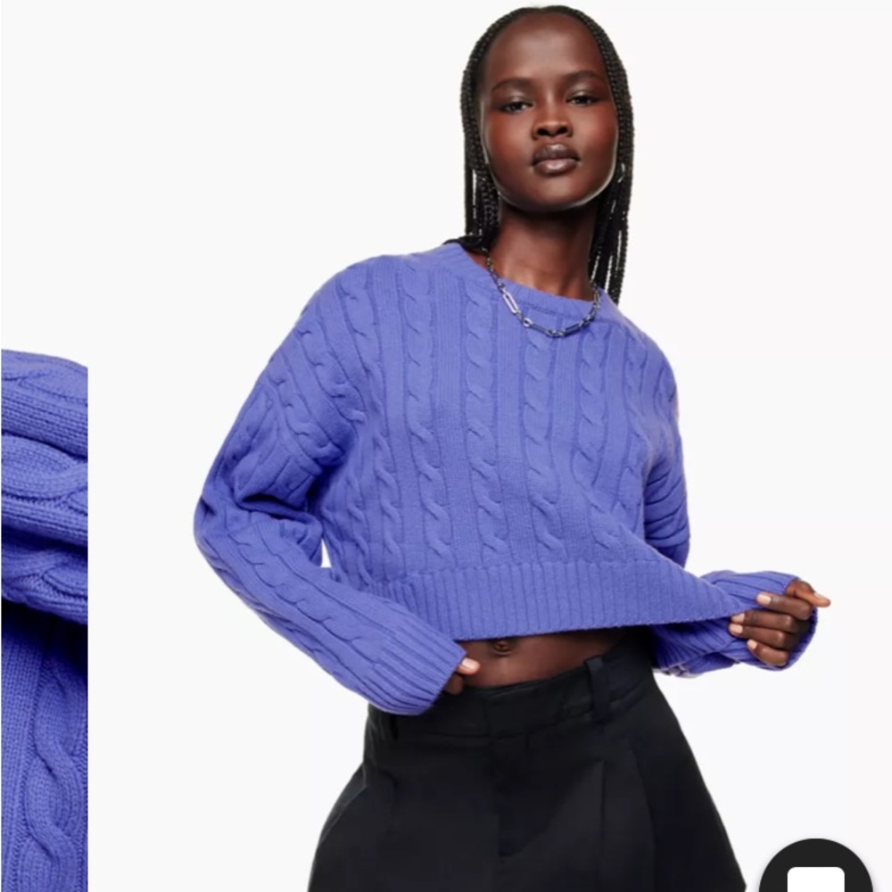 Peggy cropped sweater